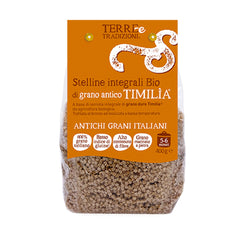 Stelline Integrali Bio di Grano Antico di Timilia