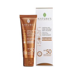 Solari Nature's Crema-gel viso Solare Antirughe SPF50
