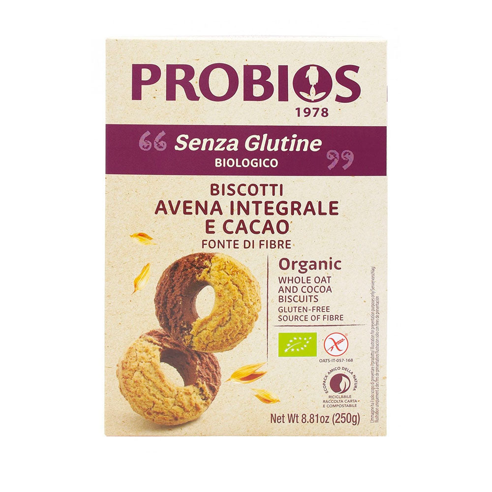 Biscotti Avena Integrale e Cacao