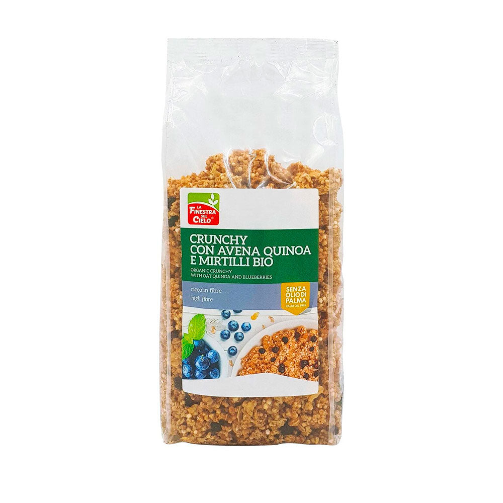 Crunchy con Avena Quinoa e Mirtilli