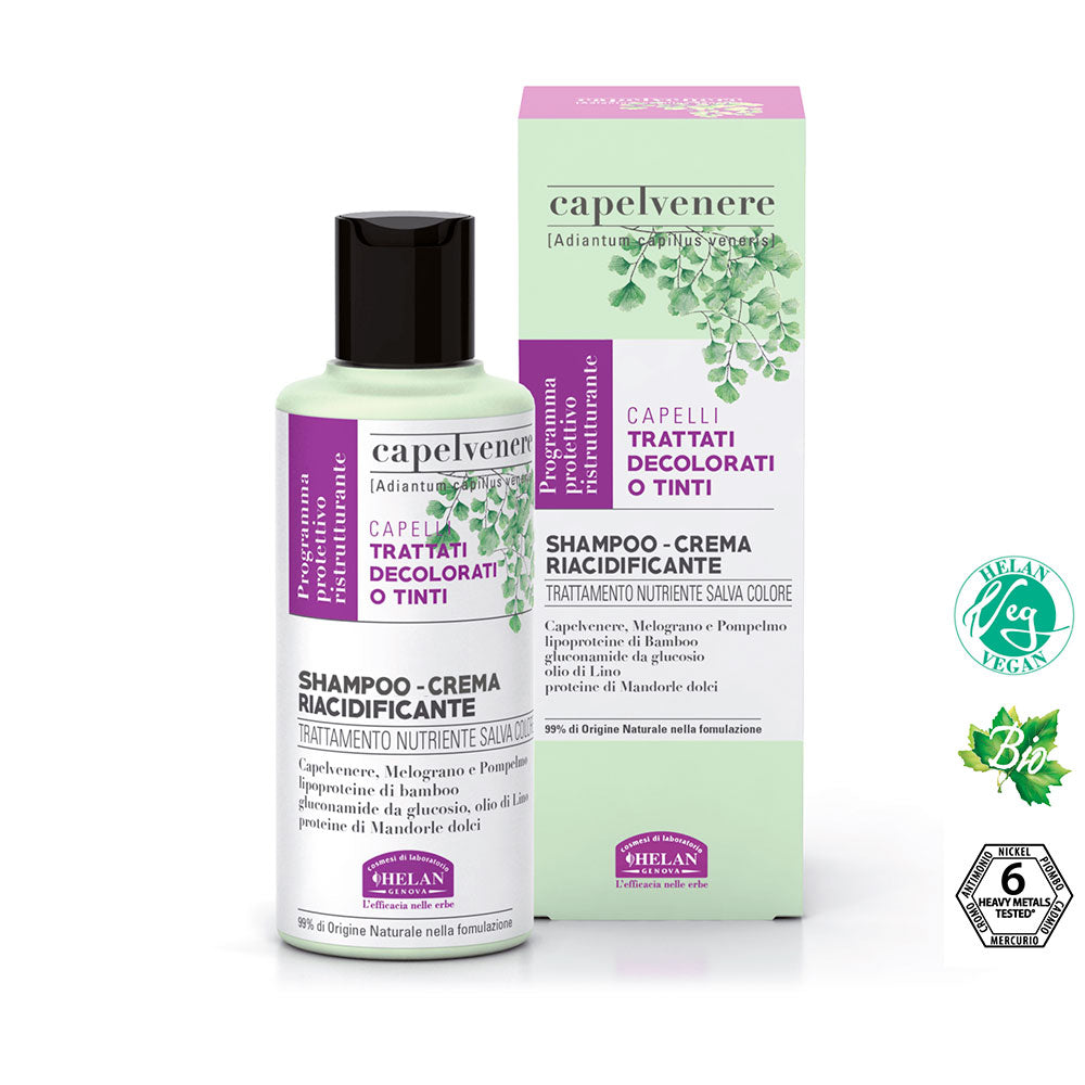 CAPELVENERE 7 - Protettivo Ristrutturante Shampoo Crema Riacidificante