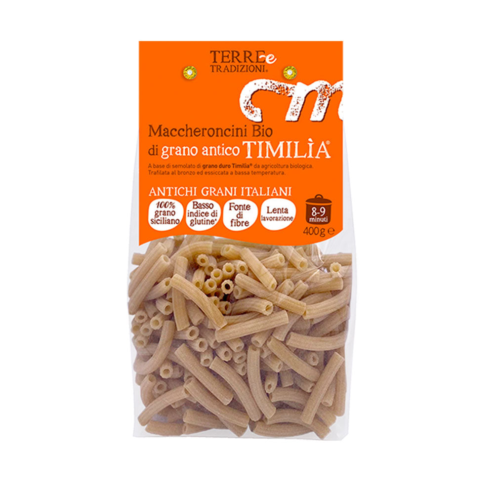 Maccheroncini Bio di Grano Antico di Timilia