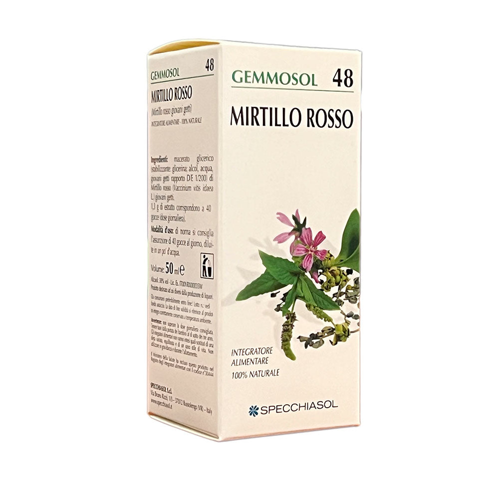 MIRTILLO ROSSO Macerato Glicerico