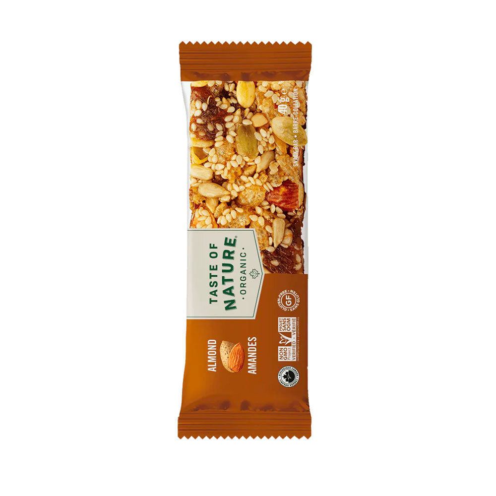 Snack Bar biologico di mandorle e noci