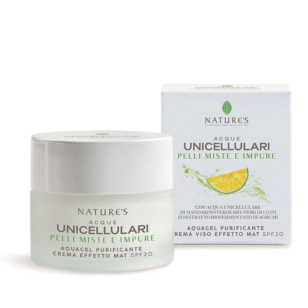 Aquagel Purificante Effetto Mat SPF20