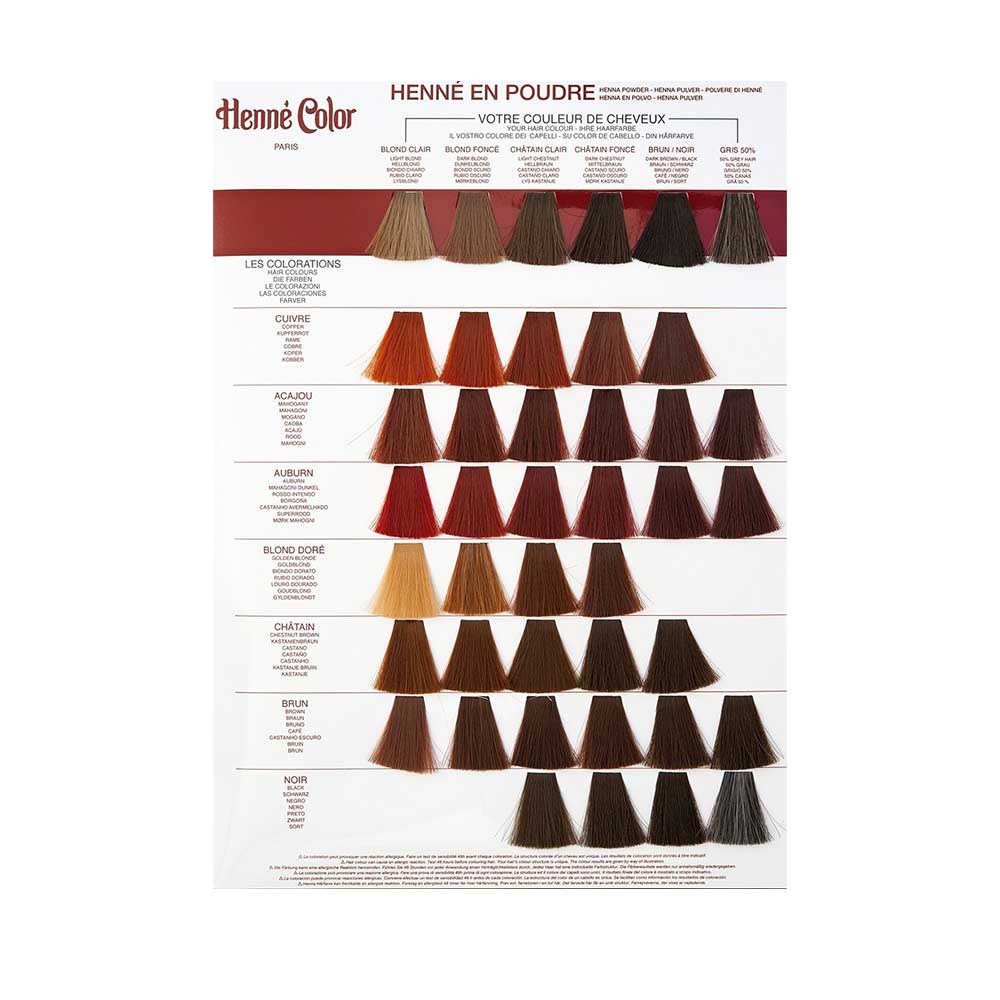 Henné Polvere Acajou - Rosso Mogano