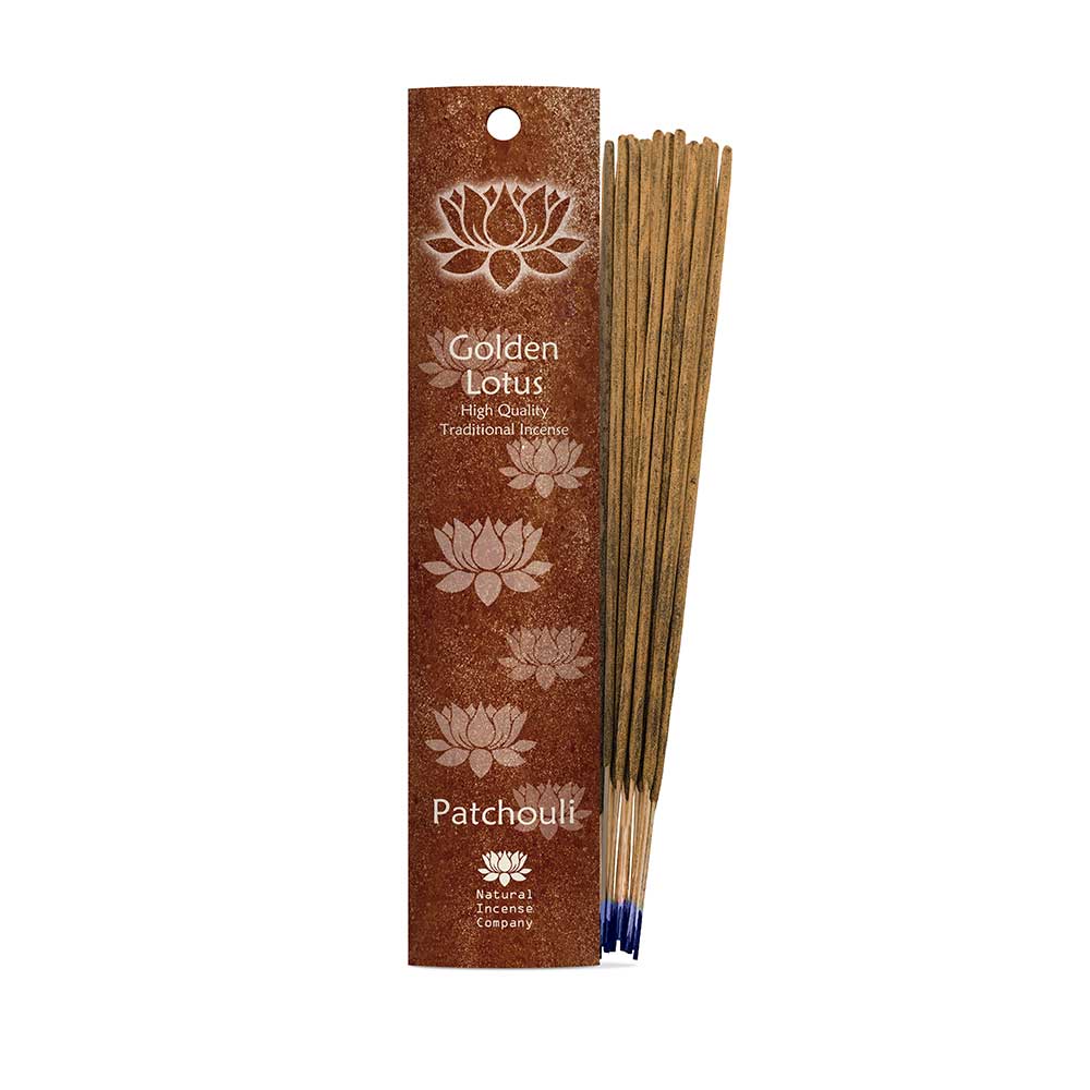 Incenso Naturale - Patchouli Golden Lotus